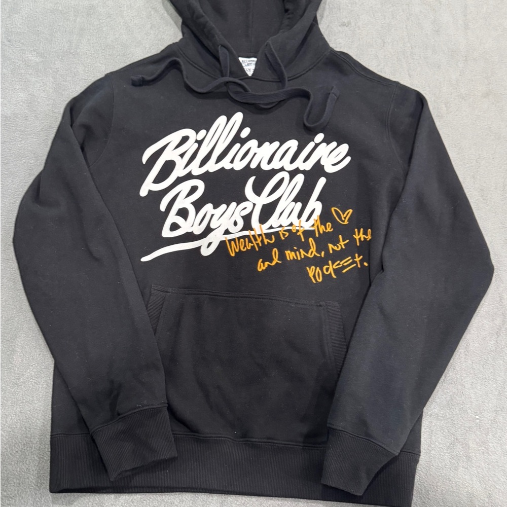 Billionaire Boys Club Black Sweatshirt - Wealth is of the heart and mind